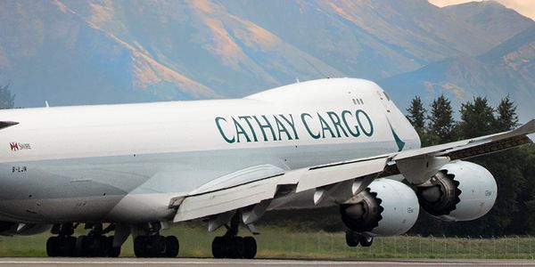 Cargo plane with 